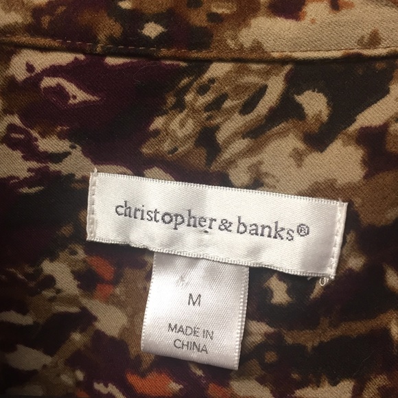 {Christopher & Banks} Soft, Fitted Blazer/ Top - Picture 3 of 8